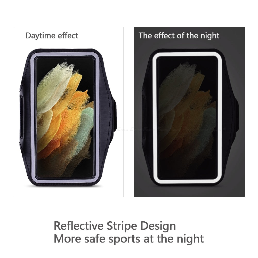 Running Cycling Sport Phone Bag Cover For Samsung Galaxy S23 S10e S10 S22 S20 S21 Ultra FE Note 20 10 Plus Lite 5G Arm Band Case - Yallafit
