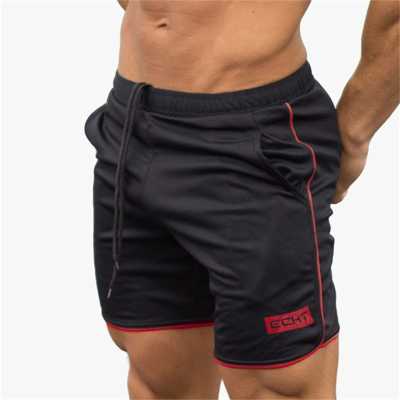 Running Sporty Shorts Mens Casual Short Pants Male Summer Breathable Mesh Cool Bermuda Gyms Fitness Bodybuilding Beach Shorts - Yallafit