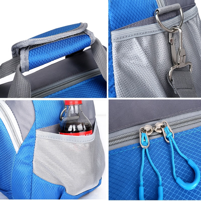 Scione Top Nylon Waterproof Sports gym Bag with Shoe Compartment Women Men For Gym Fitness Training Yoga Bolsa Sac De Sport - Yallafit
