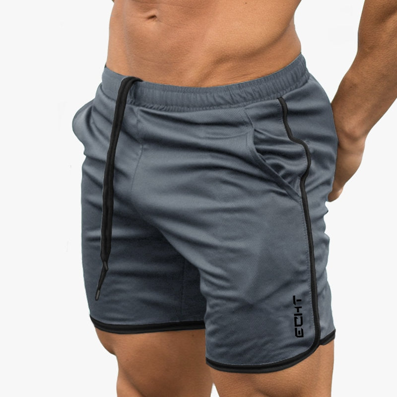 Running Sporty Shorts Mens Casual Short Pants Male Summer Breathable Mesh Cool Bermuda Gyms Fitness Bodybuilding Beach Shorts - Yallafit