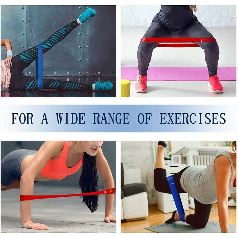 Resistance Rubber Bands Bodybuilding Gym Workout Sport Expander Training Equipment Elastic Gum Fitness Loop Bands - Yallafit