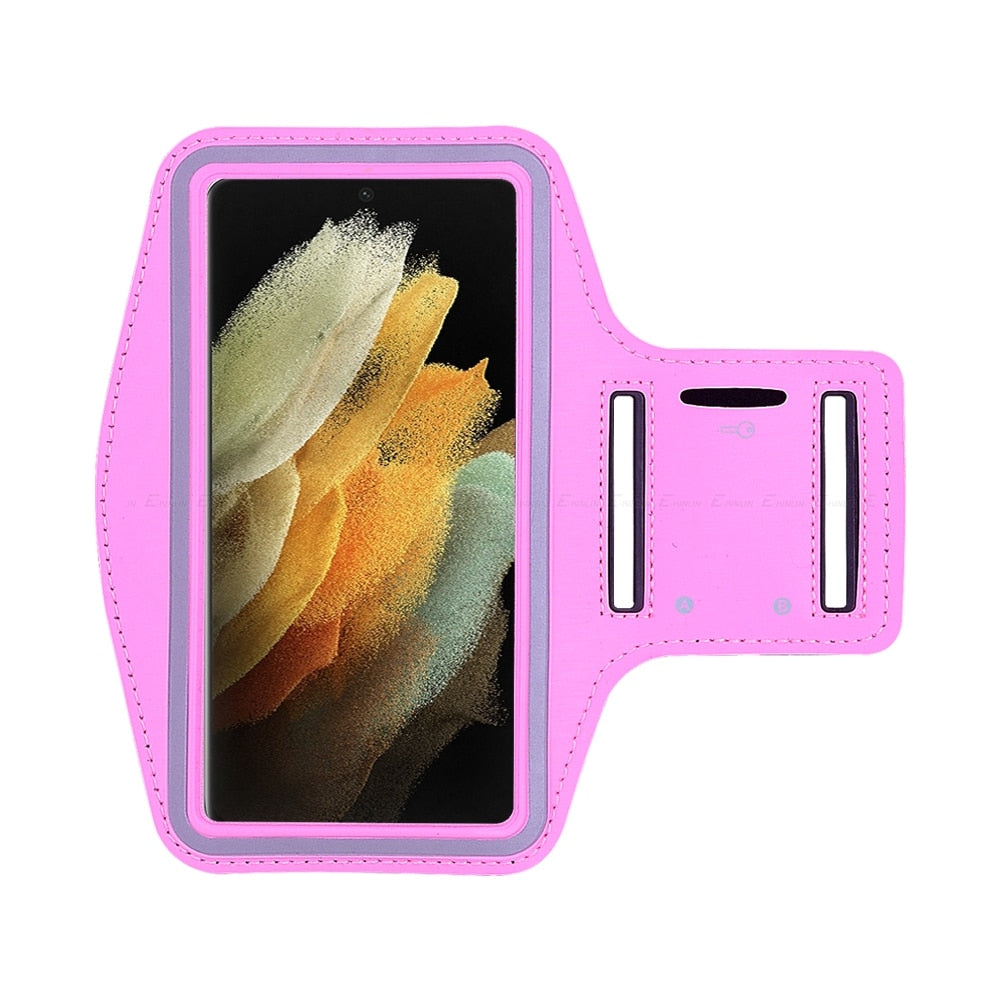 Running Cycling Sport Phone Bag Cover For Samsung Galaxy S23 S10e S10 S22 S20 S21 Ultra FE Note 20 10 Plus Lite 5G Arm Band Case - Yallafit