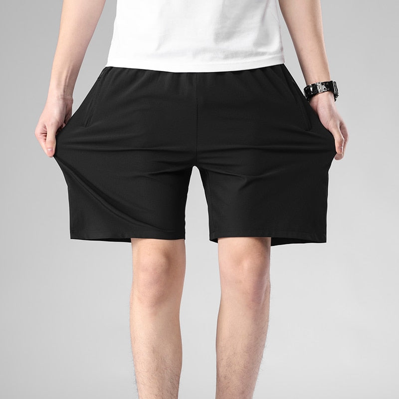 Mens Shorts Summer Casual Bermuda Beach Shorts Men Gyms Sporting Bodybuiding Short Pants Slim Fit Shorts Fitness Clothing C295 - Yallafit