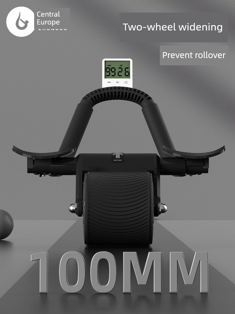 Abdominal Wheel Elbow Support Type Automatic Rebound Roll Abdominal Wheel Slimming Tummy Training Roller Fitness Equipment Handy Gadget Sports Household - Yallafit