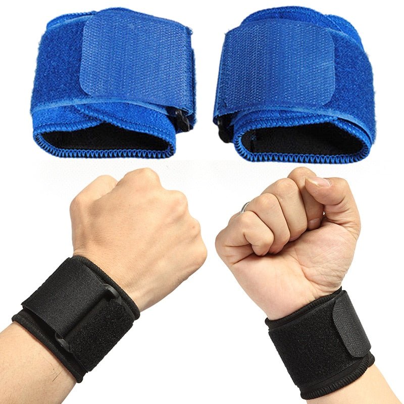 Adjustable Soft Wristbands Wrist Support Bracers For Gym Sports Wristband Carpal Protector Breathable Wrap Band Strap Safety 8 - Yallafit