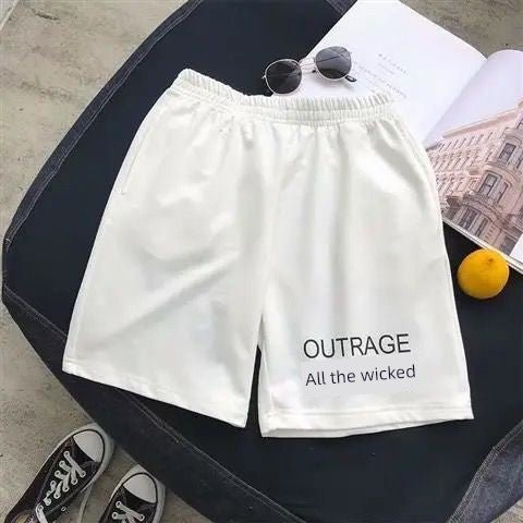 American Style Basketball Shorts Baby Boy and Girl Summer Fake Two-Piece Fashion Tape Training Quick-Drying Sports Pants Breathable Workout Equipment Pants - Yallafit