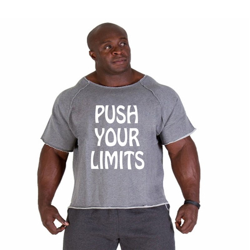 ANIMAL New Men Short Sleeve Cotton t-shirt Summer Casual Fashion Gym Fitness Bodybuilding T shirt Male Loose Tees Tops Clothing - Yallafit