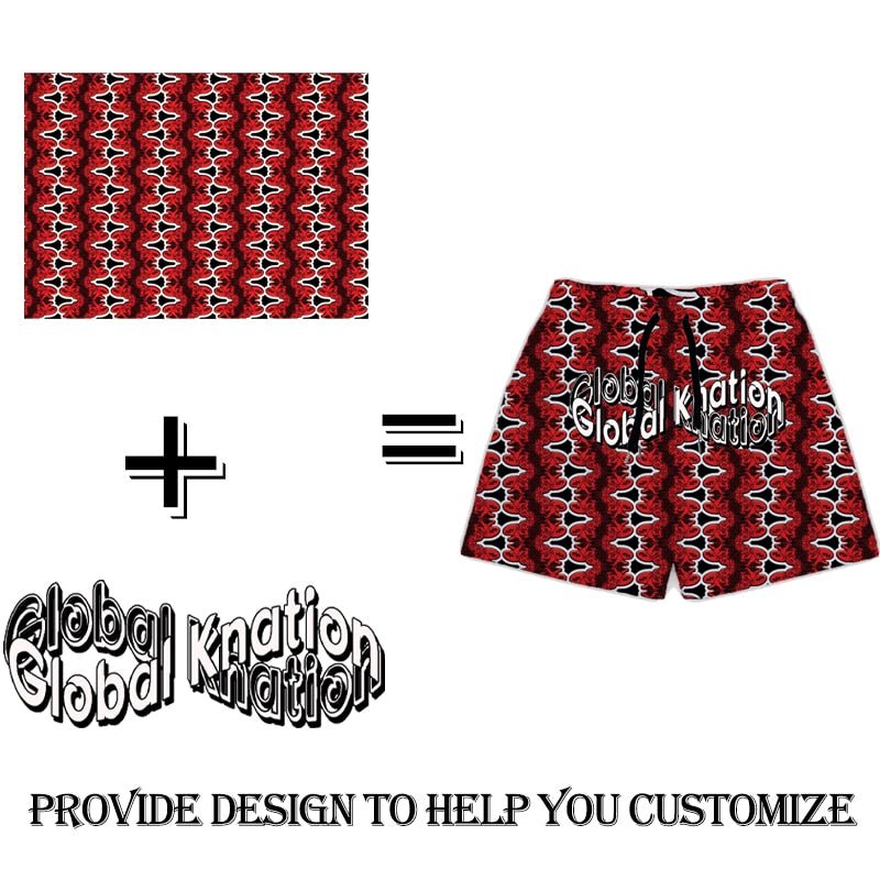 Anime Hajime no Ippo Men's Boxer Shorts Makunouchi Manga Print Gym Shorts Mesh Quick-dry Short Pants Fitness Weatpants Summer - Yallafit