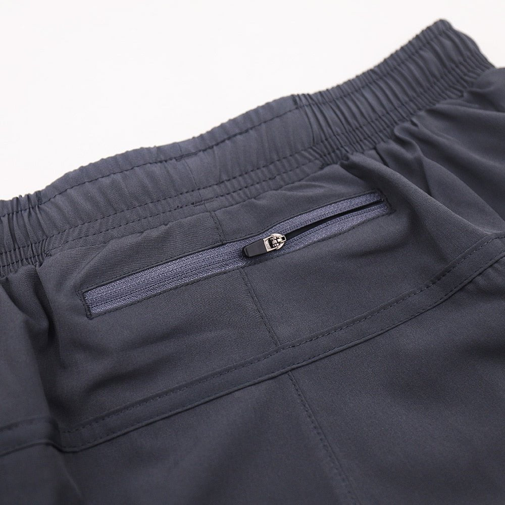 ARSUXEO Men's Running Shorts 2 in 1 Quick Dry Sport Shorts Athletic Training Fitness Short Pants Gym Shorts Workout Clothes B179 - Yallafit