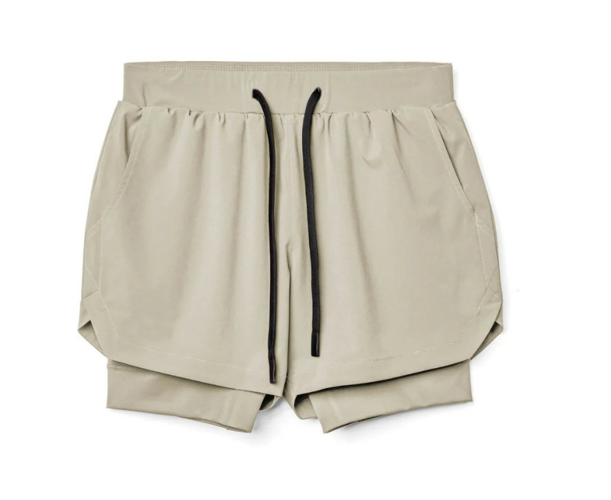 ASRV Lining Men's Breathable below the Knee Fitness Basketball Shorts - Yallafit