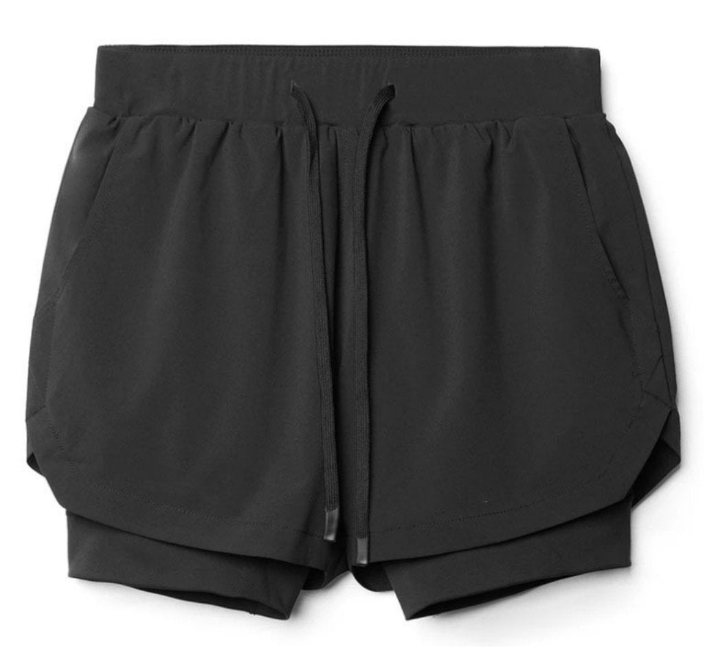 ASRV Lining Men's Breathable below the Knee Fitness Basketball Shorts - Yallafit