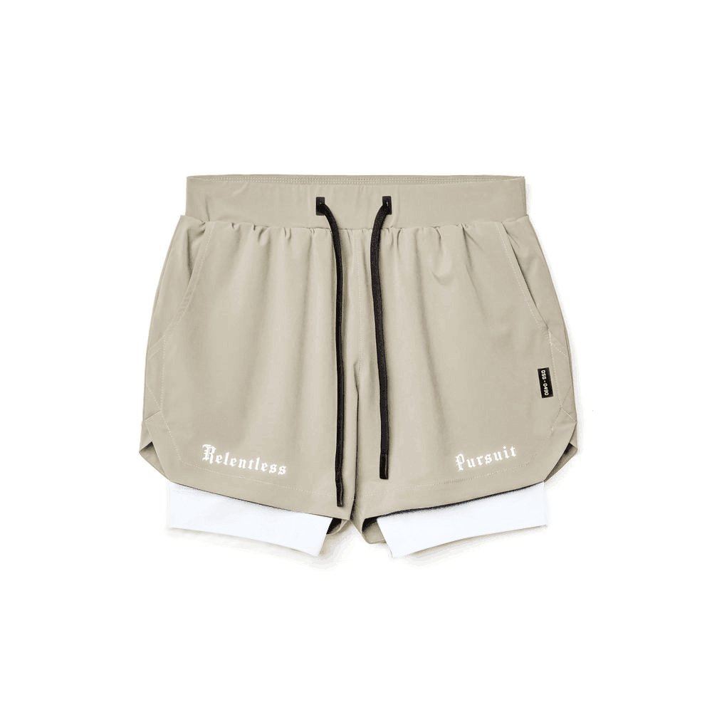 ASRV Lining Men's Breathable below the Knee Fitness Basketball Shorts - Yallafit