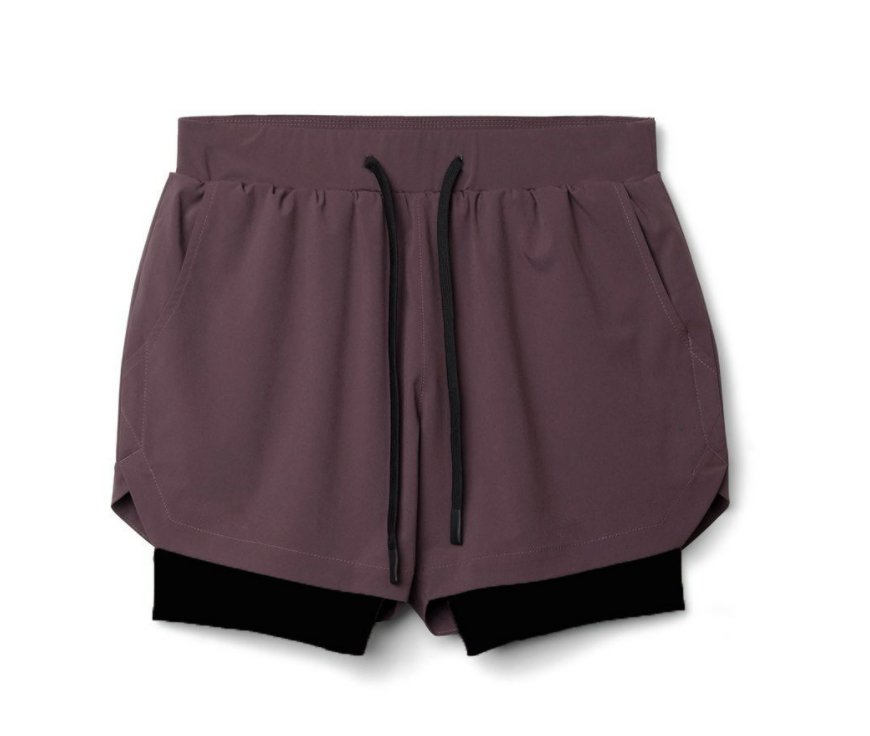 ASRV Lining Men's Breathable below the Knee Fitness Basketball Shorts - Yallafit