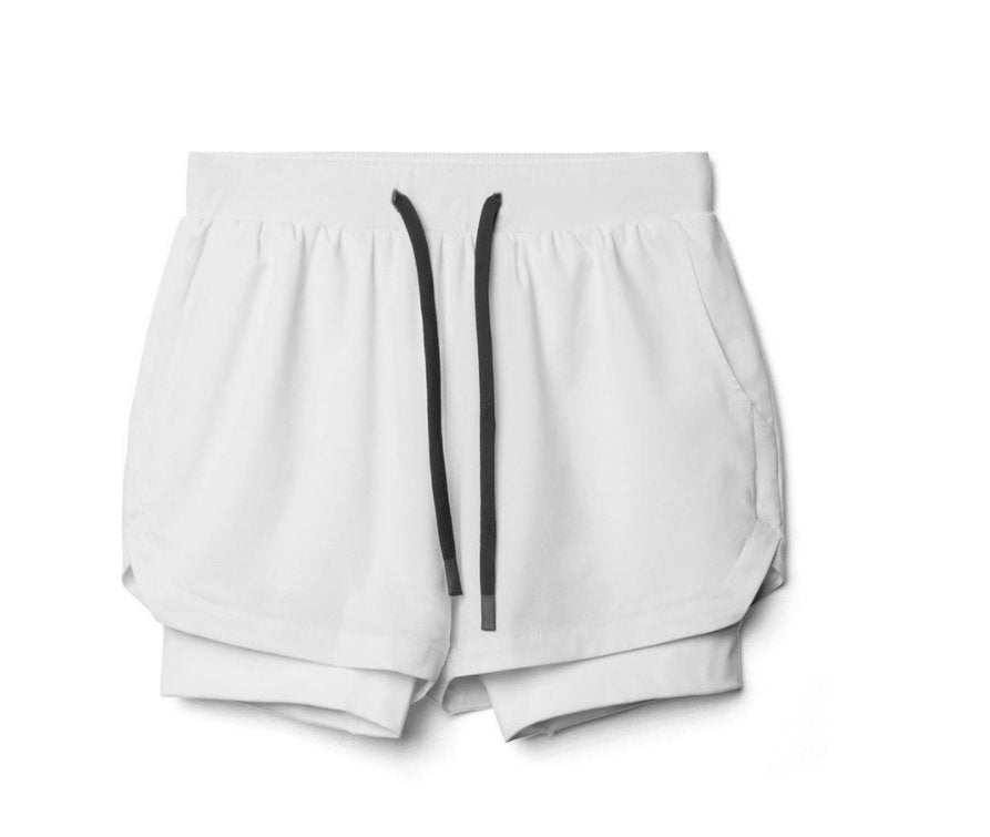 ASRV Lining Men's Breathable below the Knee Fitness Basketball Shorts - Yallafit