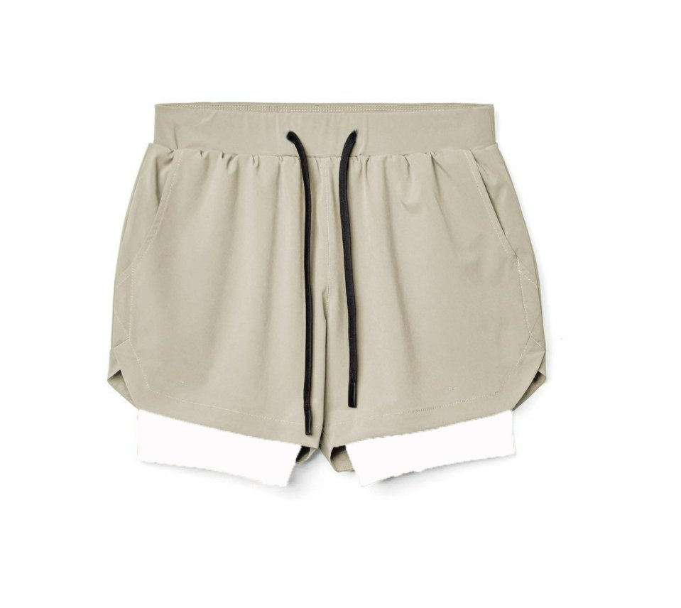 ASRV Lining Men's Breathable below the Knee Fitness Basketball Shorts - Yallafit