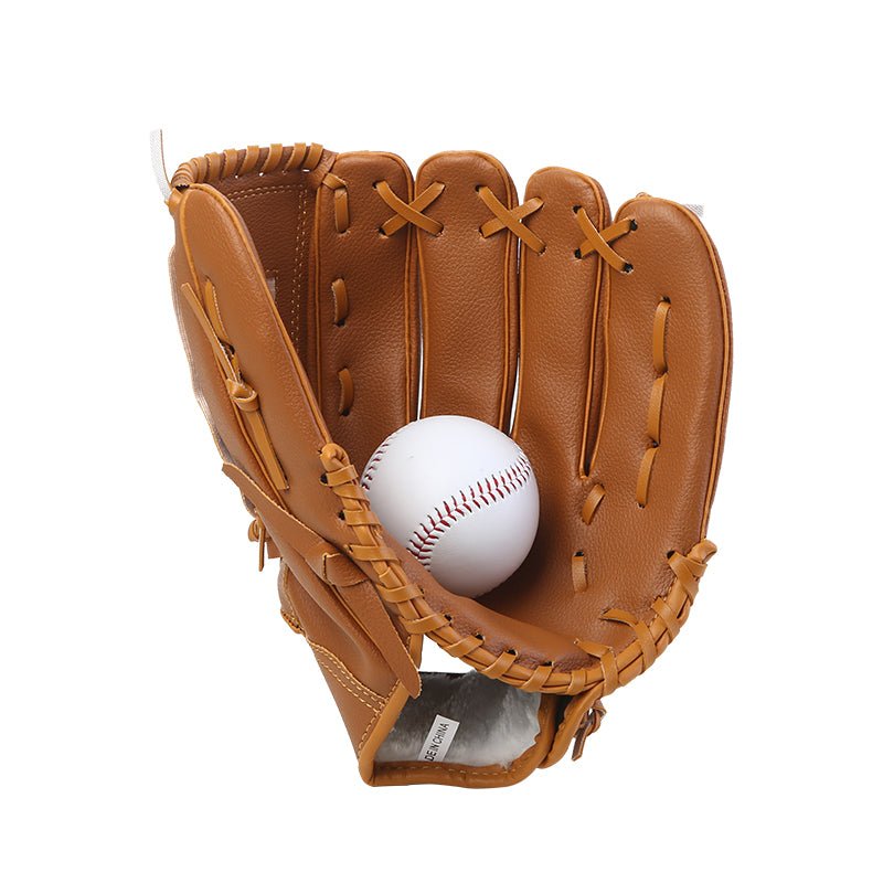 Baseball Gloves Softball Gloves Uchino Pitcher Children Teenagers Adult Men and Women Parent-Child Thickened Left and Right Hands - Yallafit