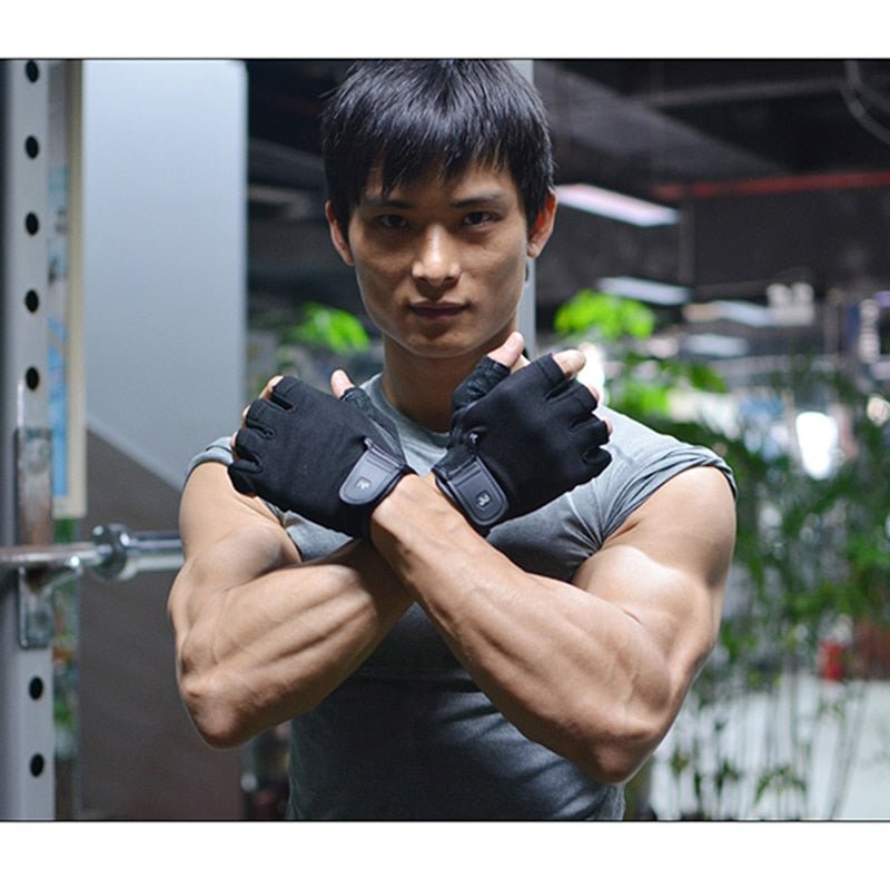 BOODUN Gym Gloves Men Women Crossfit Fitness Gloves Half Finger Dumbbell Workout Weight Lifting Training Sport Gloves for Gym - Yallafit