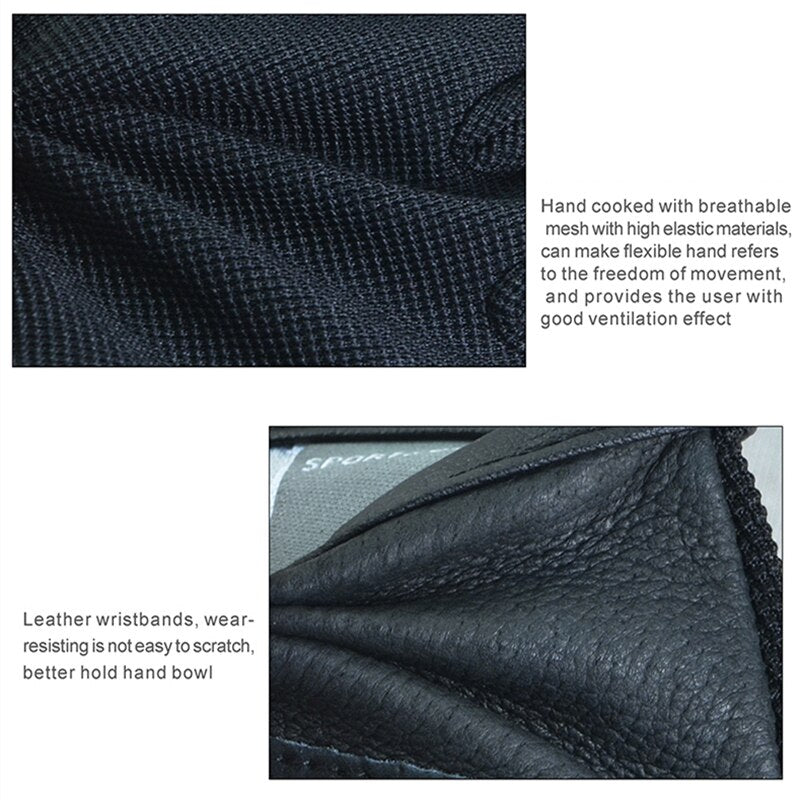 BOODUN Gym Gloves Men Women Crossfit Fitness Gloves Half Finger Dumbbell Workout Weight Lifting Training Sport Gloves for Gym - Yallafit