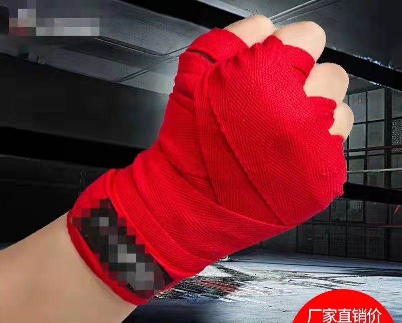 Boxing Bandage Elastic Boxing Hand Wrap Thai Boxing Fighting Boxing Sanda Sports Protective Gear Boxing Bandage Hand Guard Men's 5 M 3 M - Yallafit