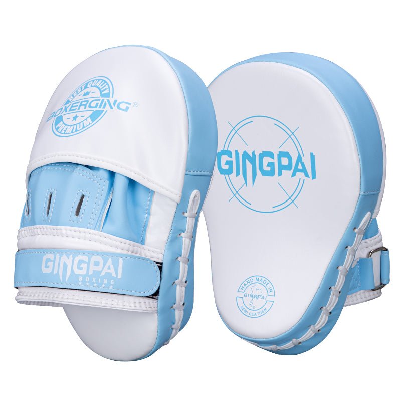 Boxing Target Muay Thai Training Equipment Focus Mitts Sanda Baffle Target Handle Taekwondo Sparring Target Pair - Yallafit
