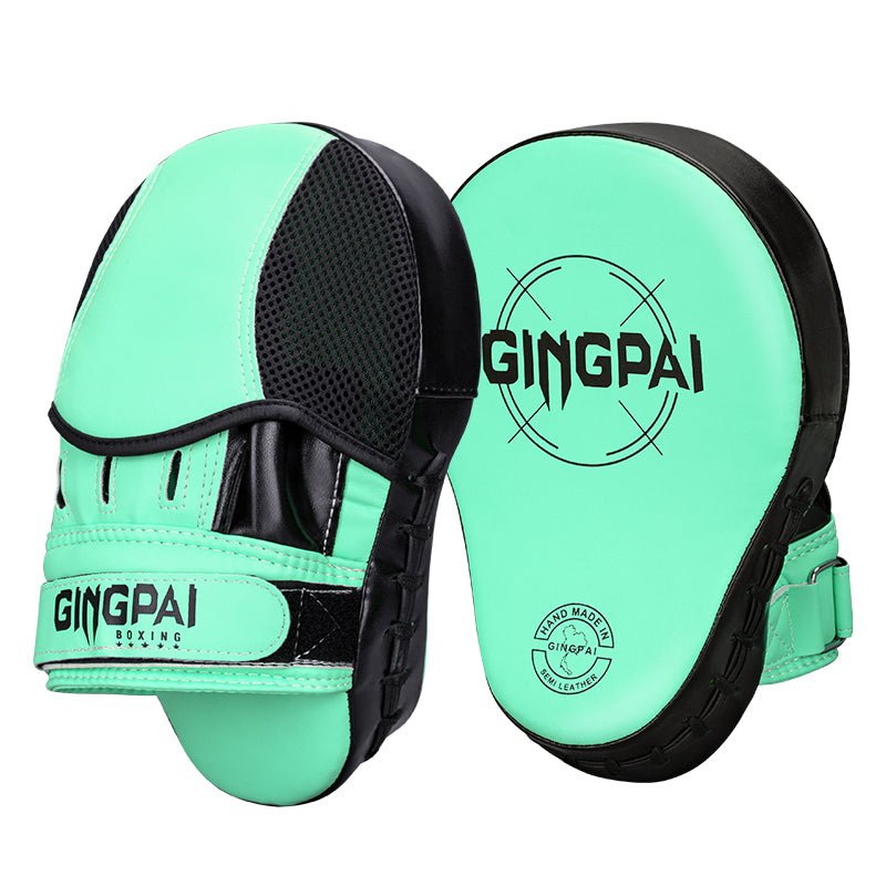 Boxing Target Muay Thai Training Equipment Focus Mitts Sanda Baffle Target Handle Taekwondo Sparring Target Pair - Yallafit
