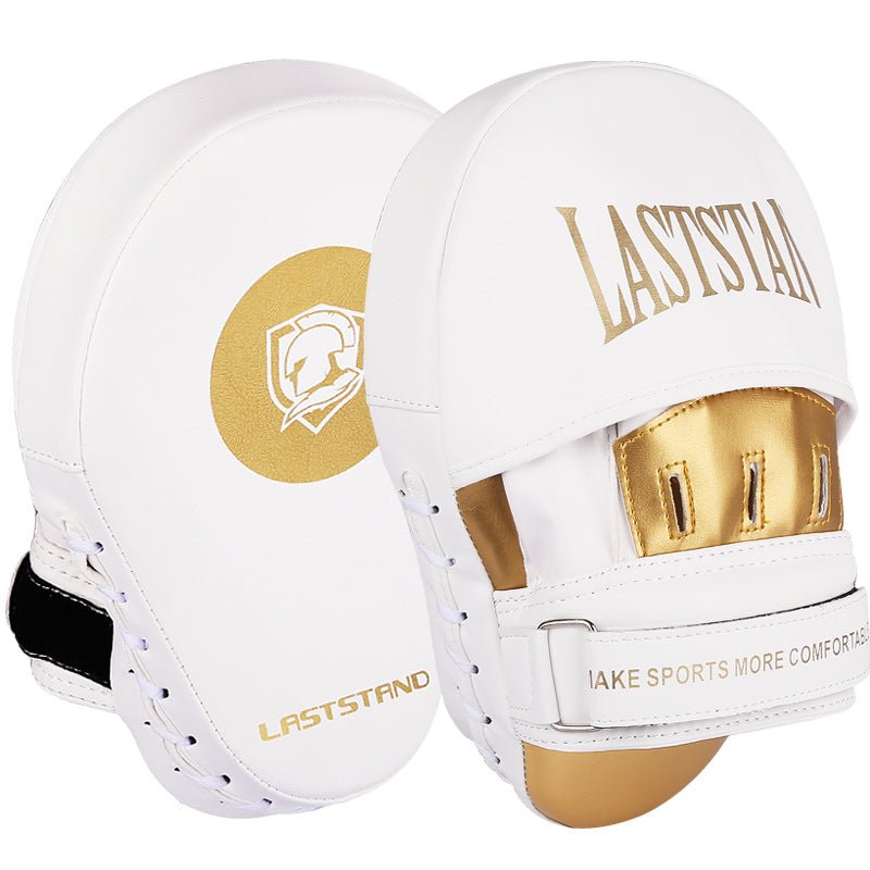 Boxing Target Muay Thai Training Equipment Focus Mitts Sanda Baffle Target Handle Taekwondo Sparring Target Pair - Yallafit