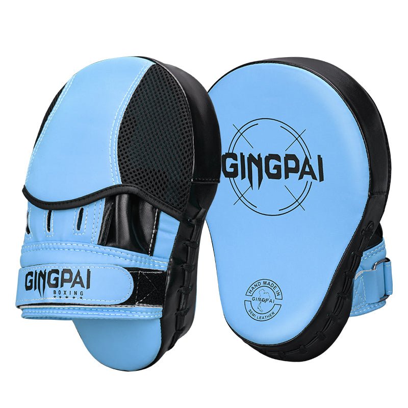 Boxing Target Muay Thai Training Equipment Focus Mitts Sanda Baffle Target Handle Taekwondo Sparring Target Pair - Yallafit