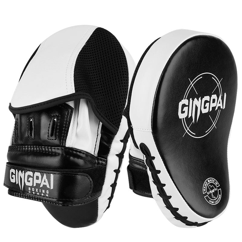 Boxing Target Muay Thai Training Equipment Focus Mitts Sanda Baffle Target Handle Taekwondo Sparring Target Pair - Yallafit