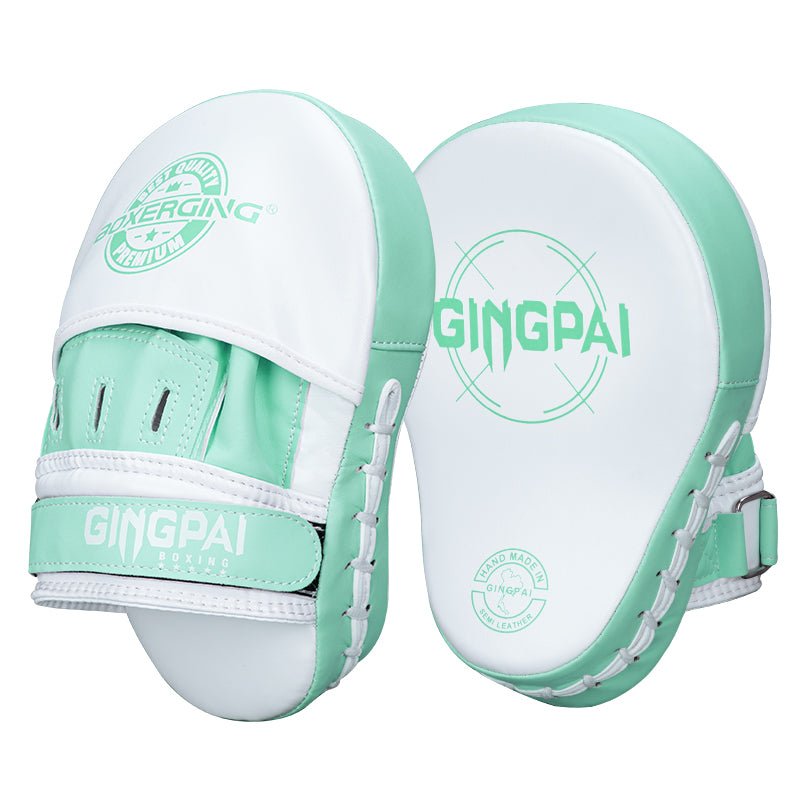 Boxing Target Muay Thai Training Equipment Focus Mitts Sanda Baffle Target Handle Taekwondo Sparring Target Pair - Yallafit