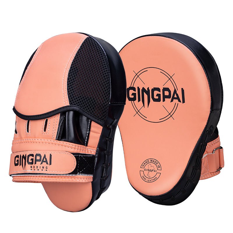 Boxing Target Muay Thai Training Equipment Focus Mitts Sanda Baffle Target Handle Taekwondo Sparring Target Pair - Yallafit