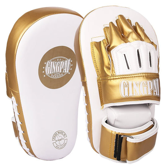 Boxing Target Muay Thai Training Equipment Focus Mitts Sanda Baffle Target Handle Taekwondo Sparring Target Pair - Yallafit