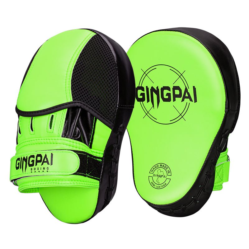 Boxing Target Muay Thai Training Equipment Focus Mitts Sanda Baffle Target Handle Taekwondo Sparring Target Pair - Yallafit