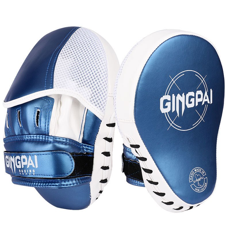 Boxing Target Muay Thai Training Equipment Focus Mitts Sanda Baffle Target Handle Taekwondo Sparring Target Pair - Yallafit