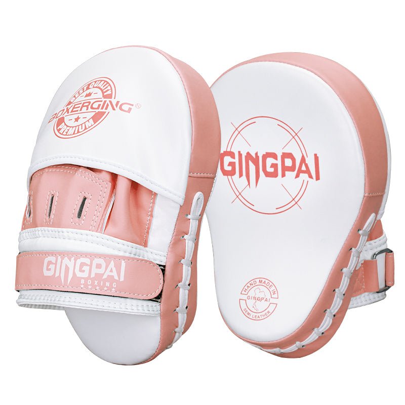 Boxing Target Muay Thai Training Equipment Focus Mitts Sanda Baffle Target Handle Taekwondo Sparring Target Pair - Yallafit