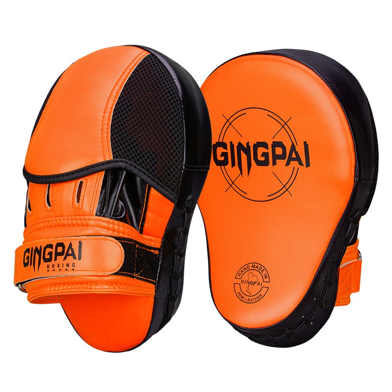 Boxing Target Muay Thai Training Equipment Focus Mitts Sanda Baffle Target Handle Taekwondo Sparring Target Pair - Yallafit
