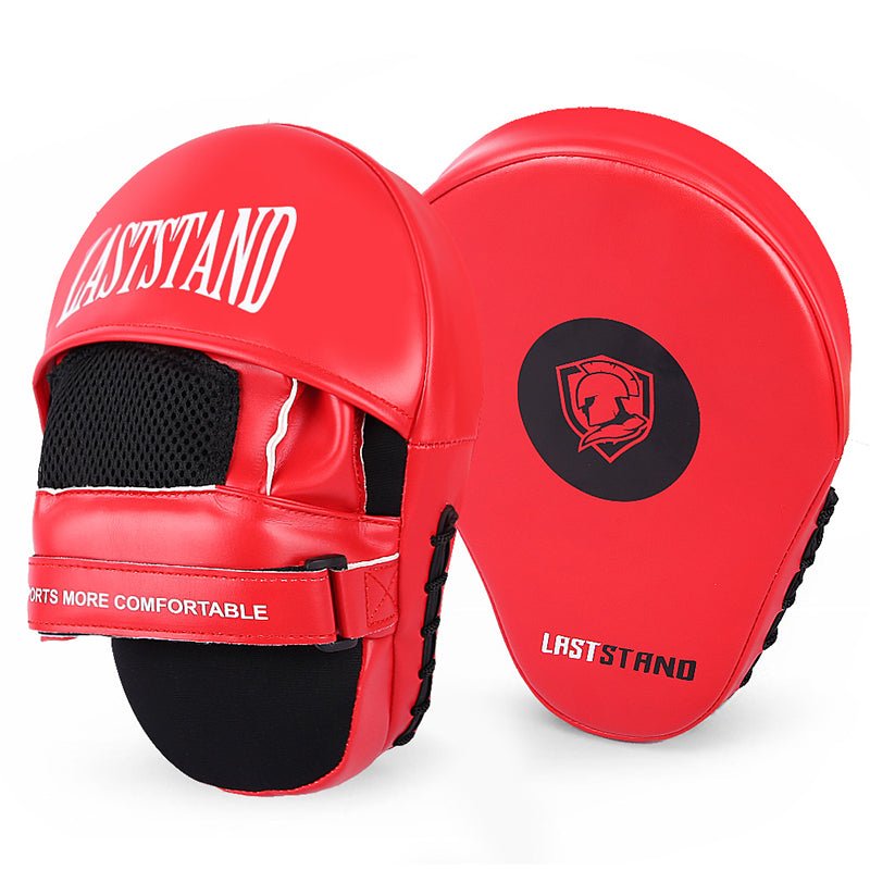 Boxing Target Muay Thai Training Equipment Focus Mitts Sanda Baffle Target Handle Taekwondo Sparring Target Pair - Yallafit