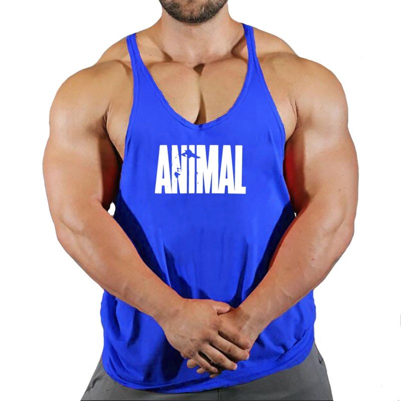 Brand Animal Gym Tank Top Men Fitness Clothing Men’s Bodybuilding Tank Tops Summer Gym Clothing for Male Sleeveless Vest Shirt - Yallafit