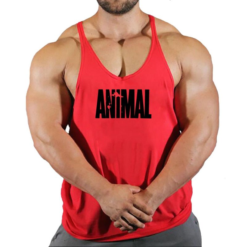 Brand Animal Gym Tank Top Men Fitness Clothing Men’s Bodybuilding Tank Tops Summer Gym Clothing for Male Sleeveless Vest Shirt - Yallafit