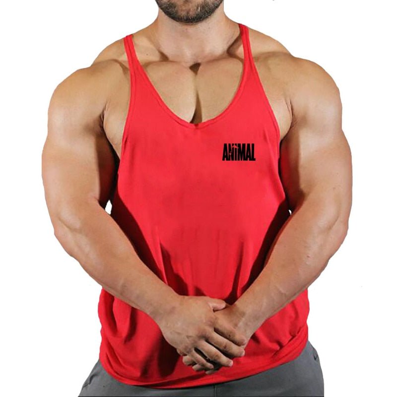 Brand Animal Gym Tank Top Men Fitness Clothing Men’s Bodybuilding Tank Tops Summer Gym Clothing for Male Sleeveless Vest Shirt - Yallafit