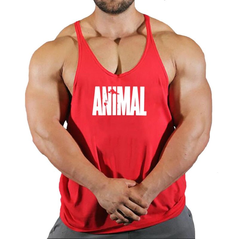 Brand Animal Gym Tank Top Men Fitness Clothing Men’s Bodybuilding Tank Tops Summer Gym Clothing for Male Sleeveless Vest Shirt - Yallafit