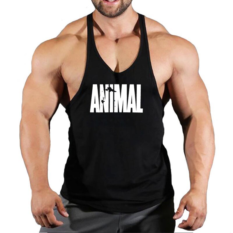 Brand Animal Gym Tank Top Men Fitness Clothing Men’s Bodybuilding Tank Tops Summer Gym Clothing for Male Sleeveless Vest Shirt - Yallafit
