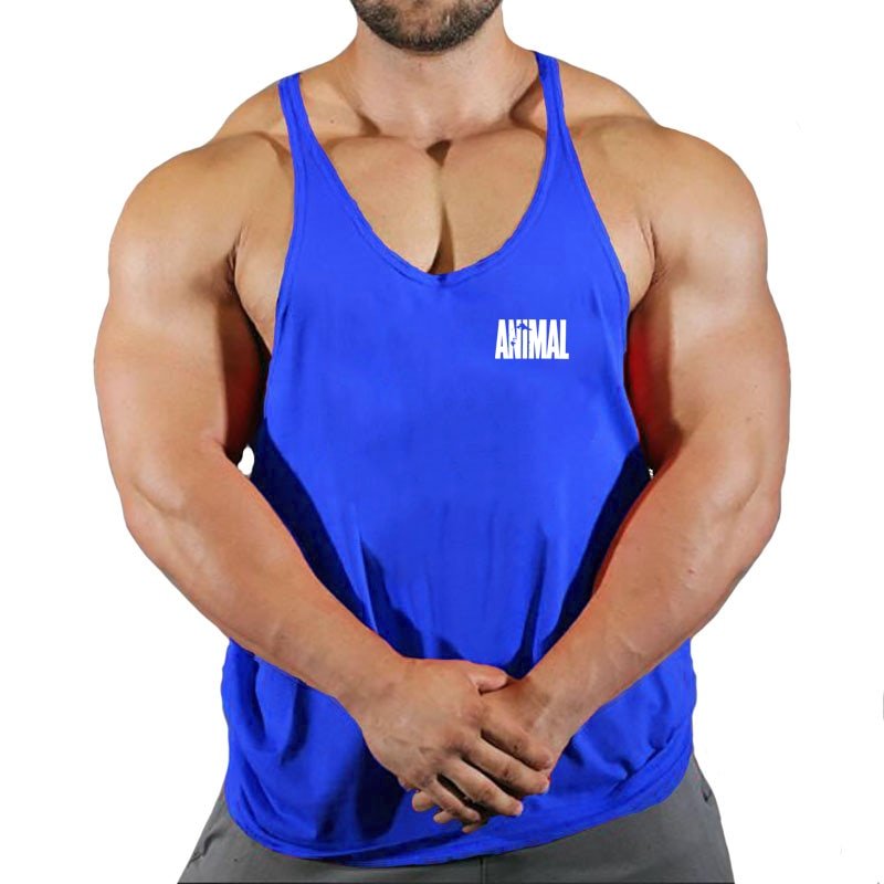 Brand Animal Gym Tank Top Men Fitness Clothing Men’s Bodybuilding Tank Tops Summer Gym Clothing for Male Sleeveless Vest Shirt - Yallafit