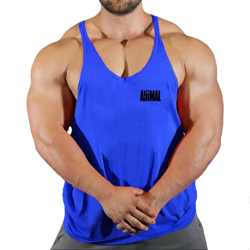Brand Animal Gym Tank Top Men Fitness Clothing Men’s Bodybuilding Tank Tops Summer Gym Clothing for Male Sleeveless Vest Shirt - Yallafit