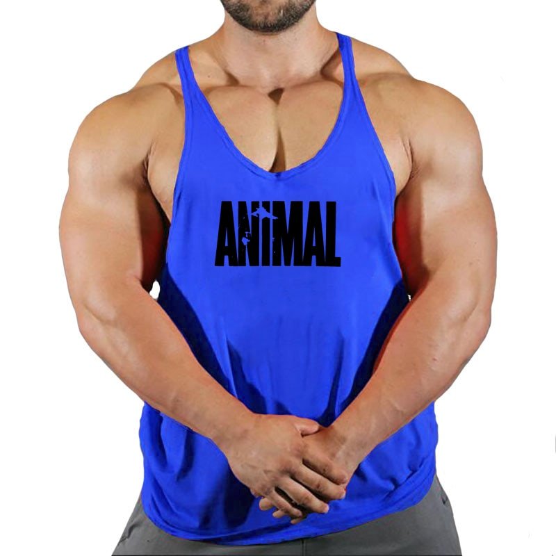 Brand Animal Gym Tank Top Men Fitness Clothing Men’s Bodybuilding Tank Tops Summer Gym Clothing for Male Sleeveless Vest Shirt - Yallafit