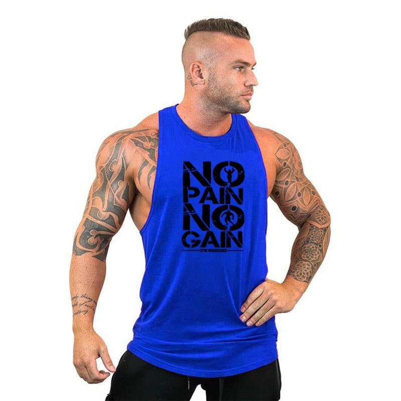 Brand Gyms Clothing Mens Bodybuilding Hooded Tank Top Cotton Sleeveless Vest Sweatshirt Fitness Workout Sportswear Tops Male - Yallafit