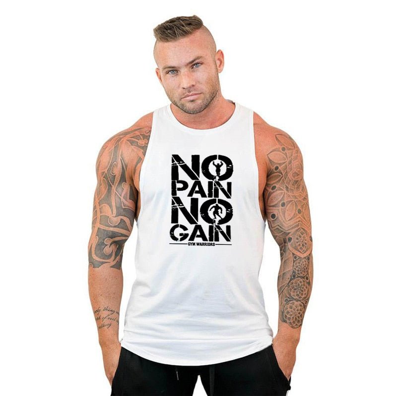 Brand Gyms Clothing Mens Bodybuilding Hooded Tank Top Cotton Sleeveless Vest Sweatshirt Fitness Workout Sportswear Tops Male - Yallafit