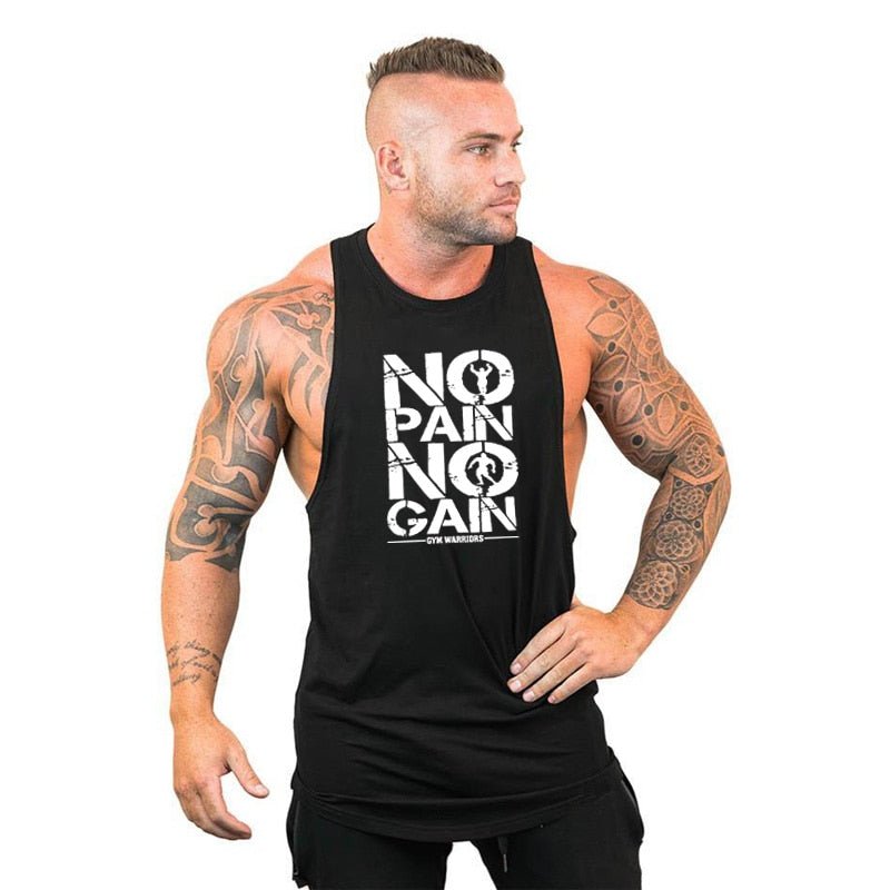 Brand Gyms Clothing Mens Bodybuilding Hooded Tank Top Cotton Sleeveless Vest Sweatshirt Fitness Workout Sportswear Tops Male - Yallafit