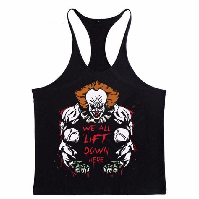 Brand Sexy Men Fitness Tank Tops TRAIN print Bodybuilding Men O-Neck Sleeveless Shirt Muscle Cotton Tank Top men vest Singlets - Yallafit