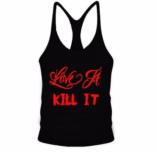 Brand Sexy Men Fitness Tank Tops TRAIN print Bodybuilding Men O-Neck Sleeveless Shirt Muscle Cotton Tank Top men vest Singlets - Yallafit