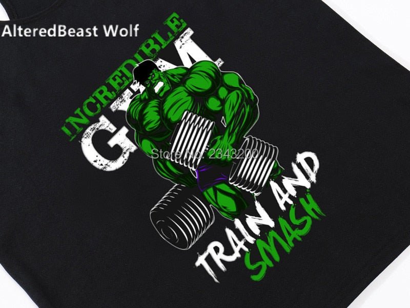 Brand Sexy Men Fitness Tank Tops TRAIN print Bodybuilding Men O-Neck Sleeveless Shirt Muscle Cotton Tank Top men vest Singlets - Yallafit